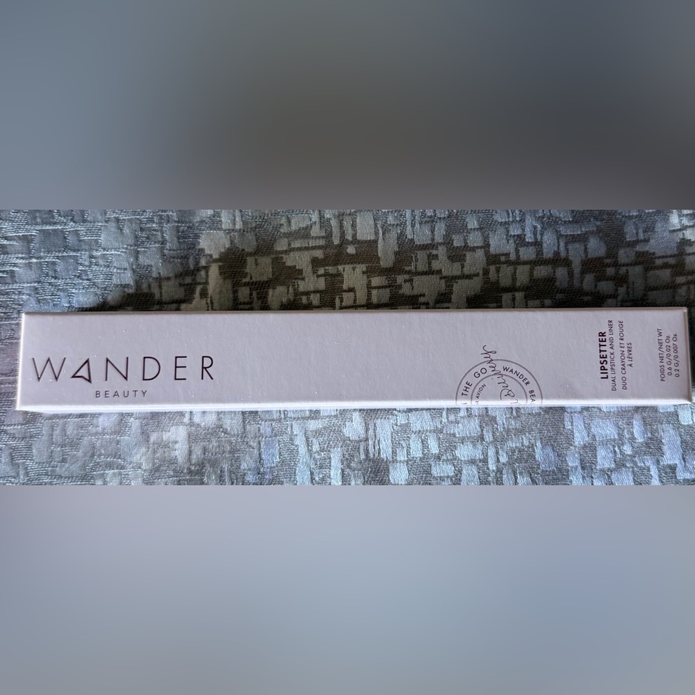 Wander Beauty Lipsetter - Dual Liner and Lipstick- NIB Color Bohemian Blush